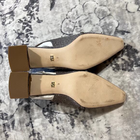 Badgley Mischka Buena Slingback Heel Sz 9 - Picture 7 of 9